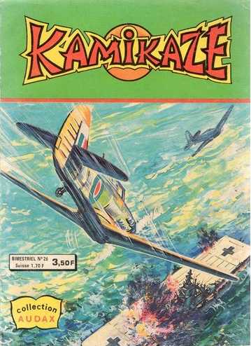 Scan de la Couverture Kamikaze n 26